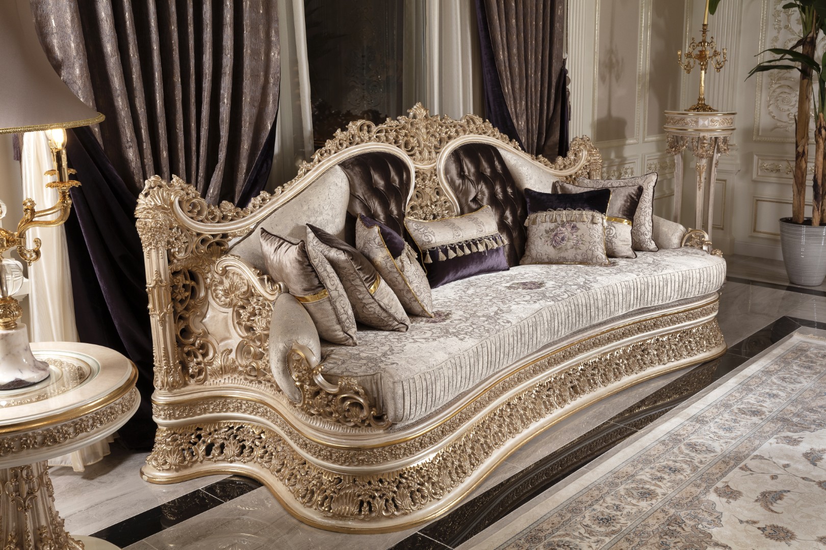 ILYADA Classic Sofa Set - Image 9