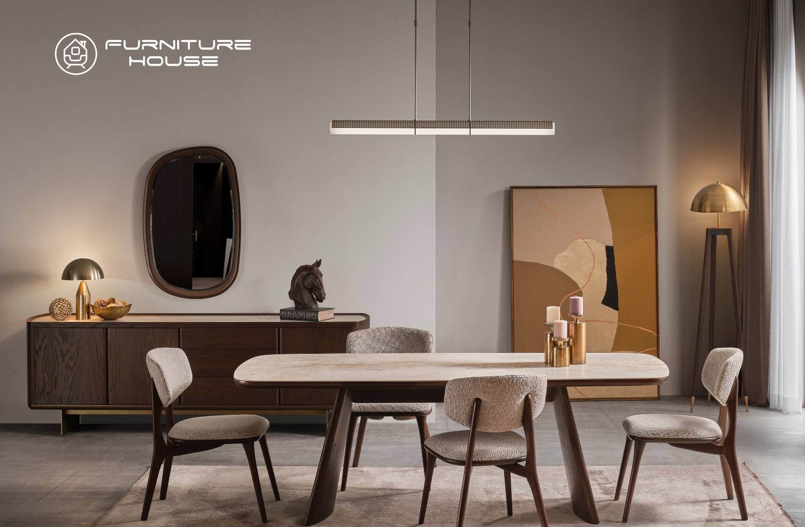 ELİSA Luxury Dining Set - Image 2