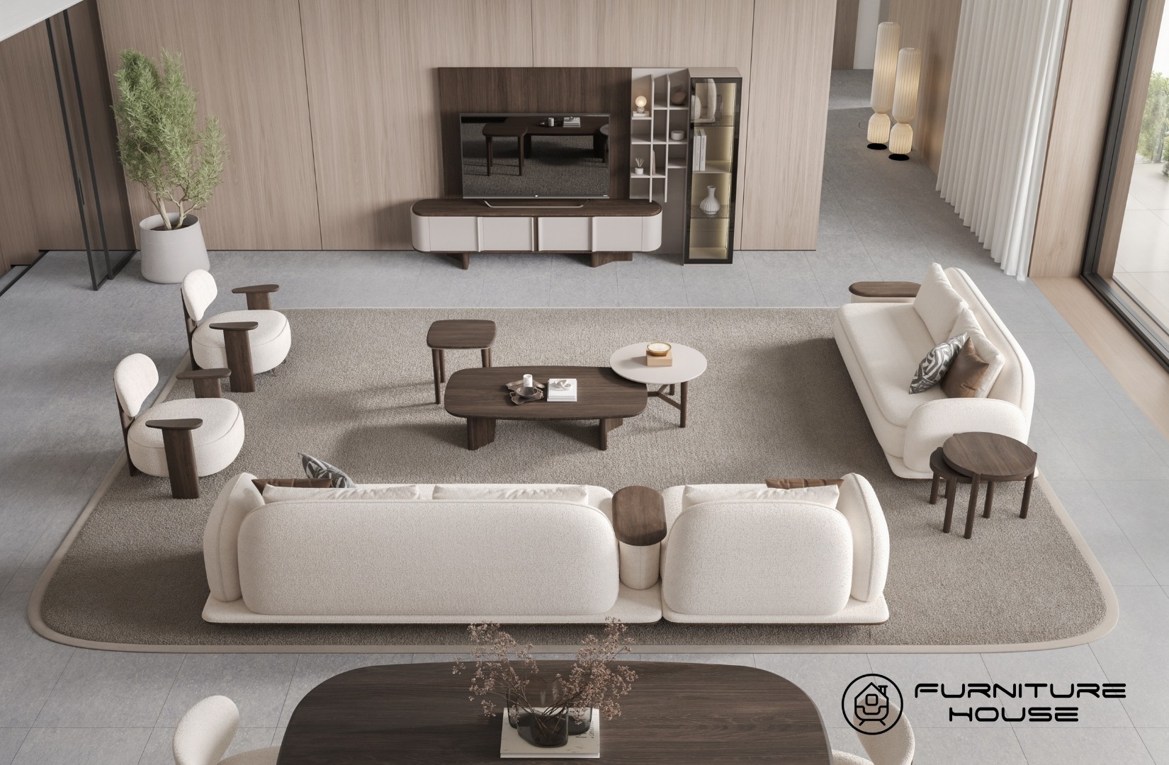 GUSTO Modern Sofa Set - Image 6
