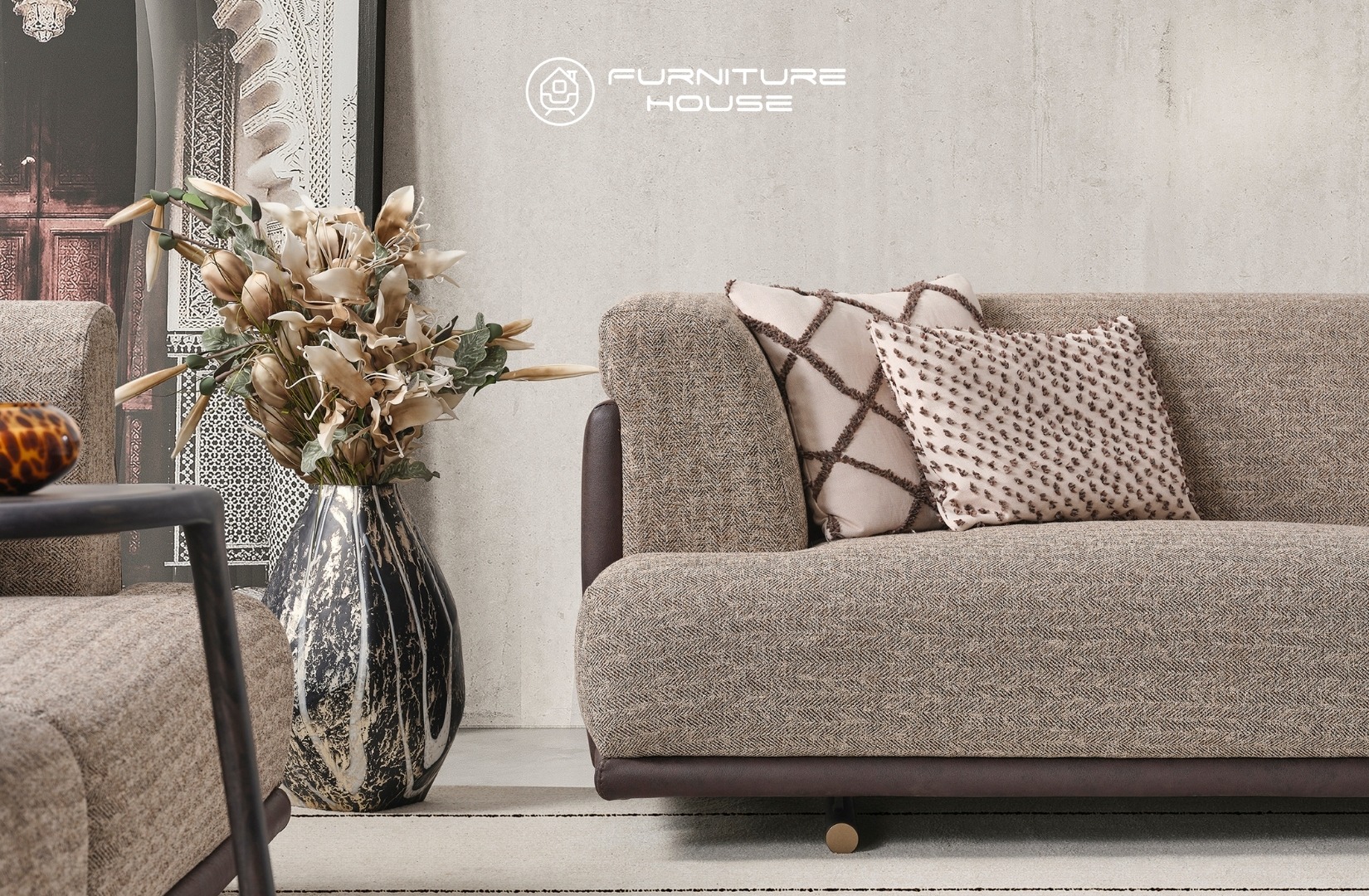 DARK Modern Sofa Set - Image 2