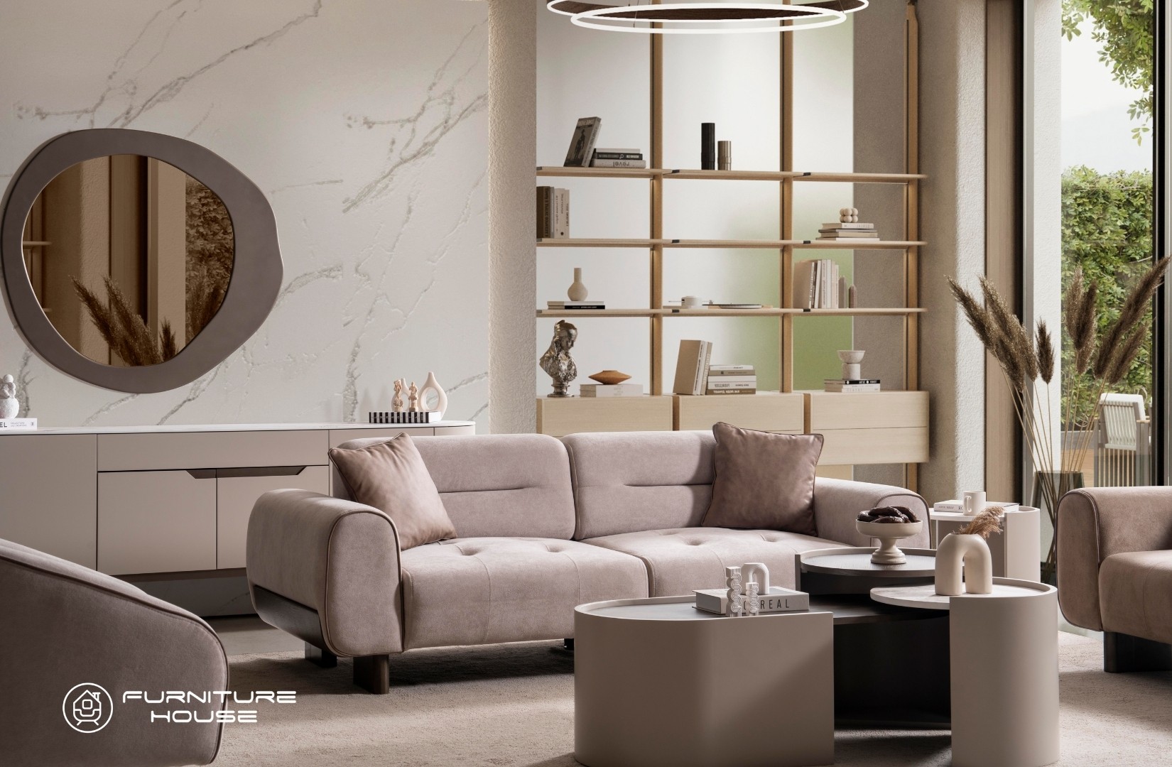 NAPOLI Contemporary Sofa Set - Image 5