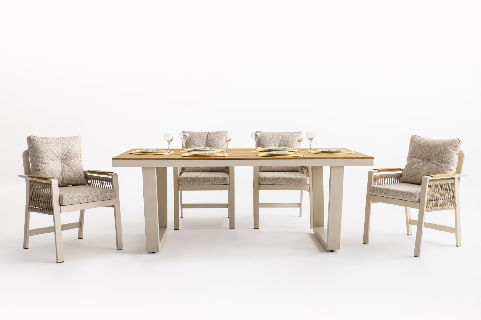 ARTEMIS Outdoor Dining Set – 6 Chairs - Image 7