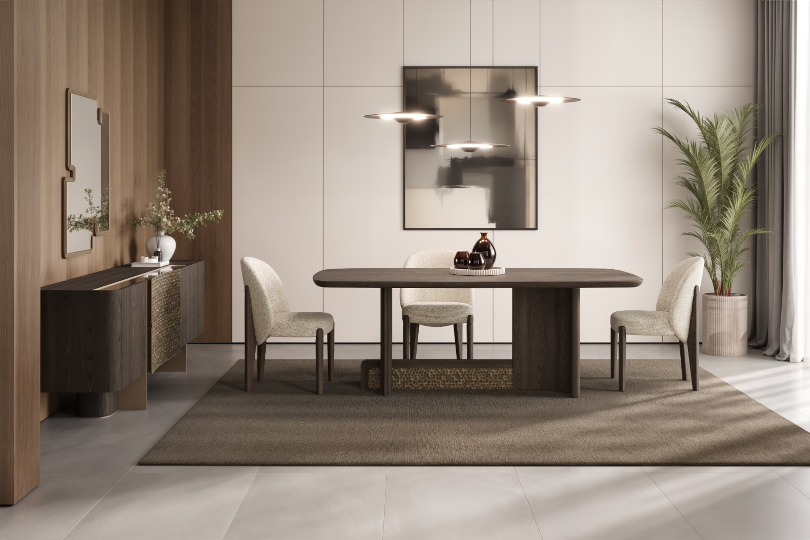 AURA Modern Sofa Set with Center & Side Tables - Image 3