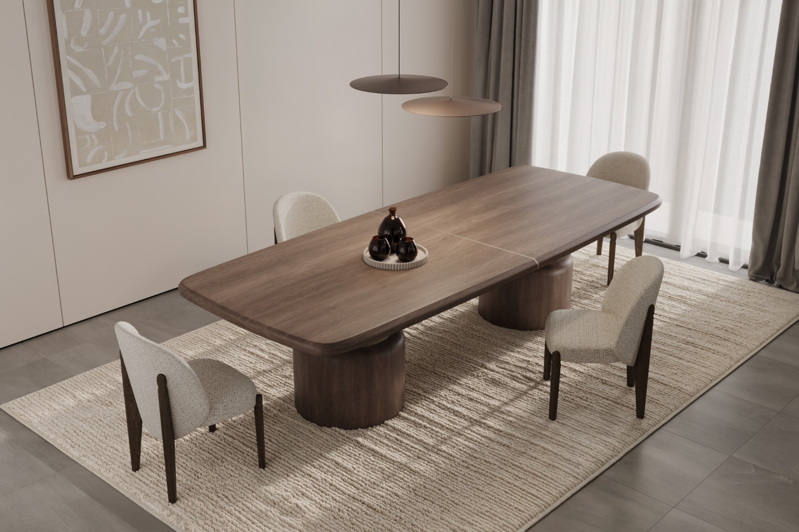 DUBAI Luxury Dining Table Set - Image 4
