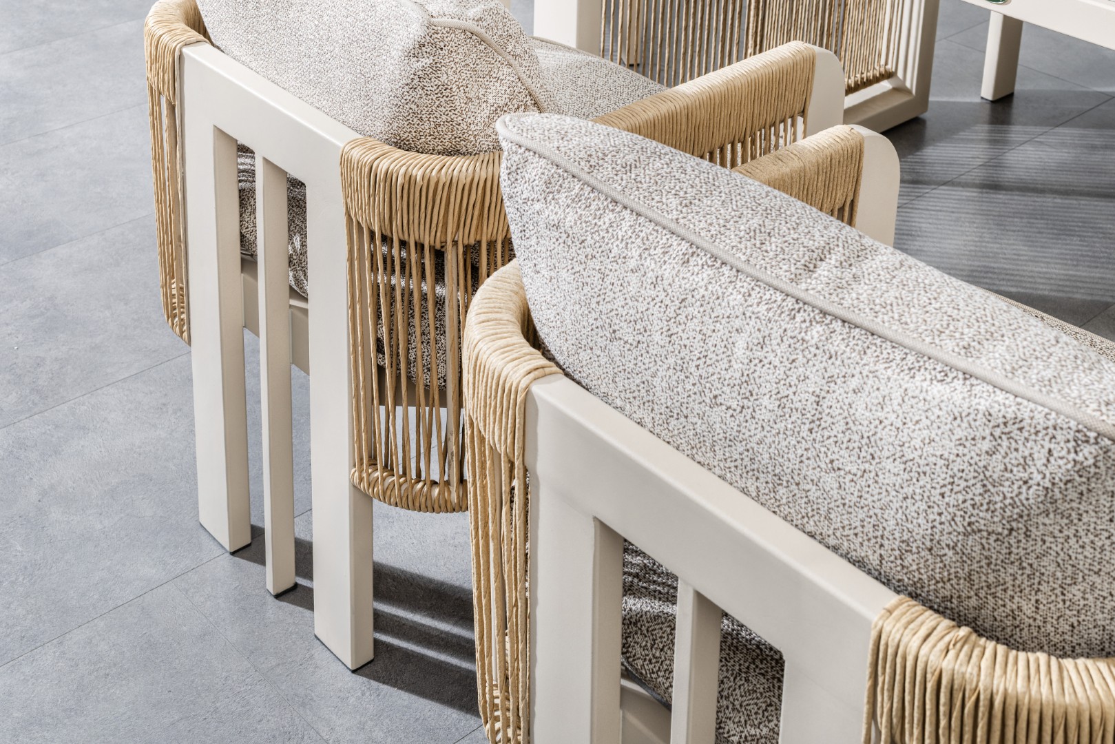 ATLAS Outdoor Dining Set – 6 Chairs - Image 5