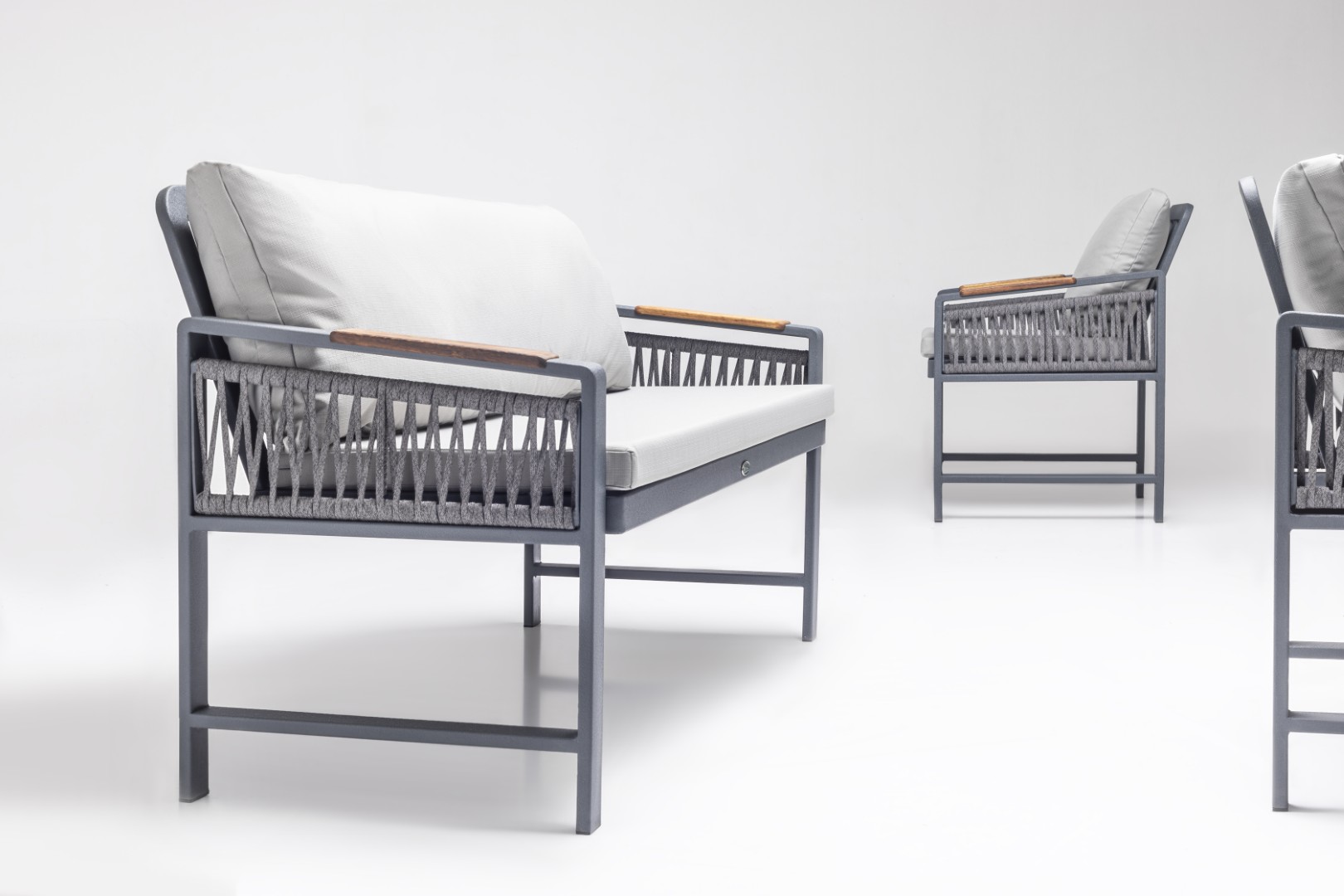 MYKONOS Outdoor Sofa Set – with Center Table - Image 5
