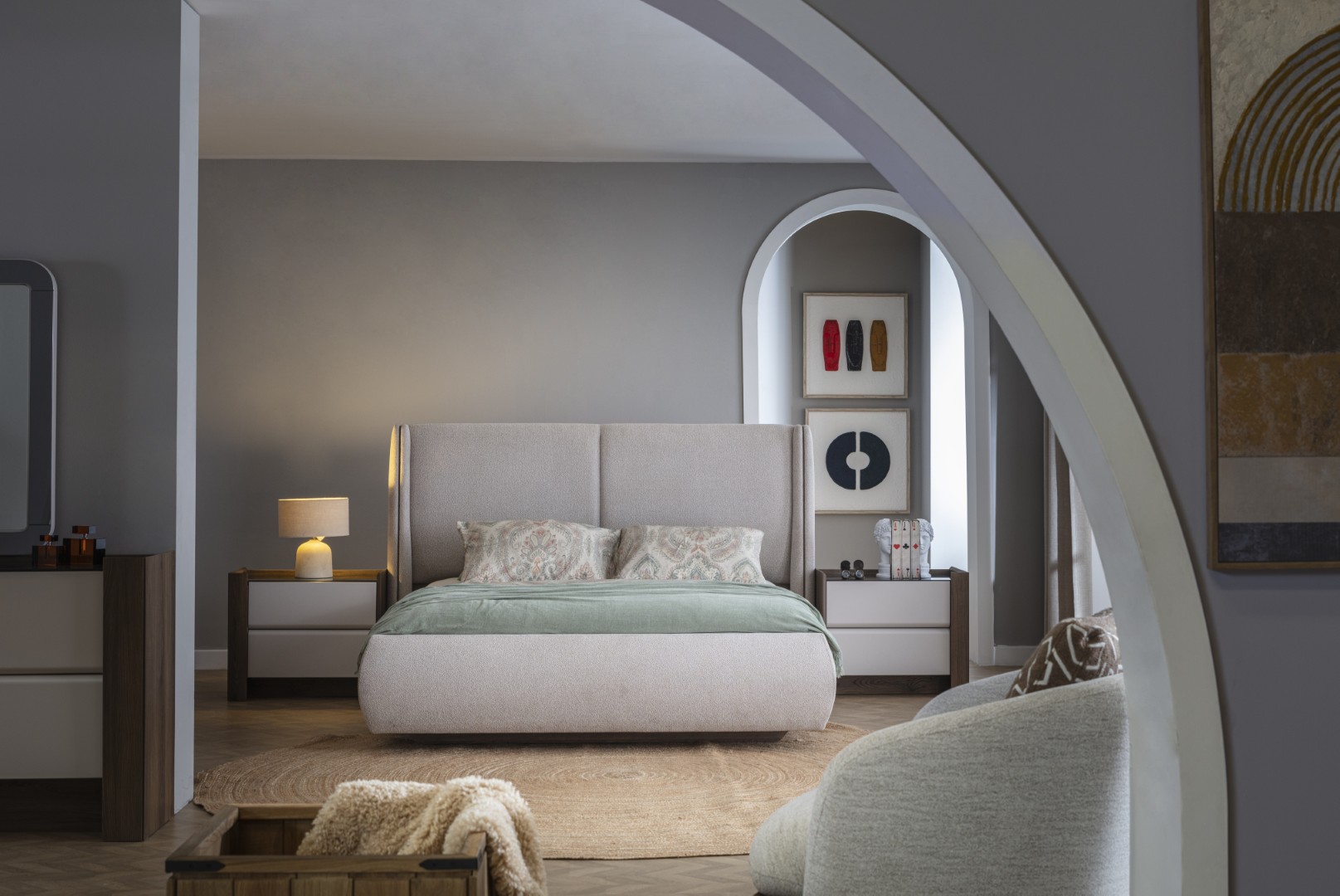 HERMES Bed – Modern Elegant Bedroom Set - Image 6