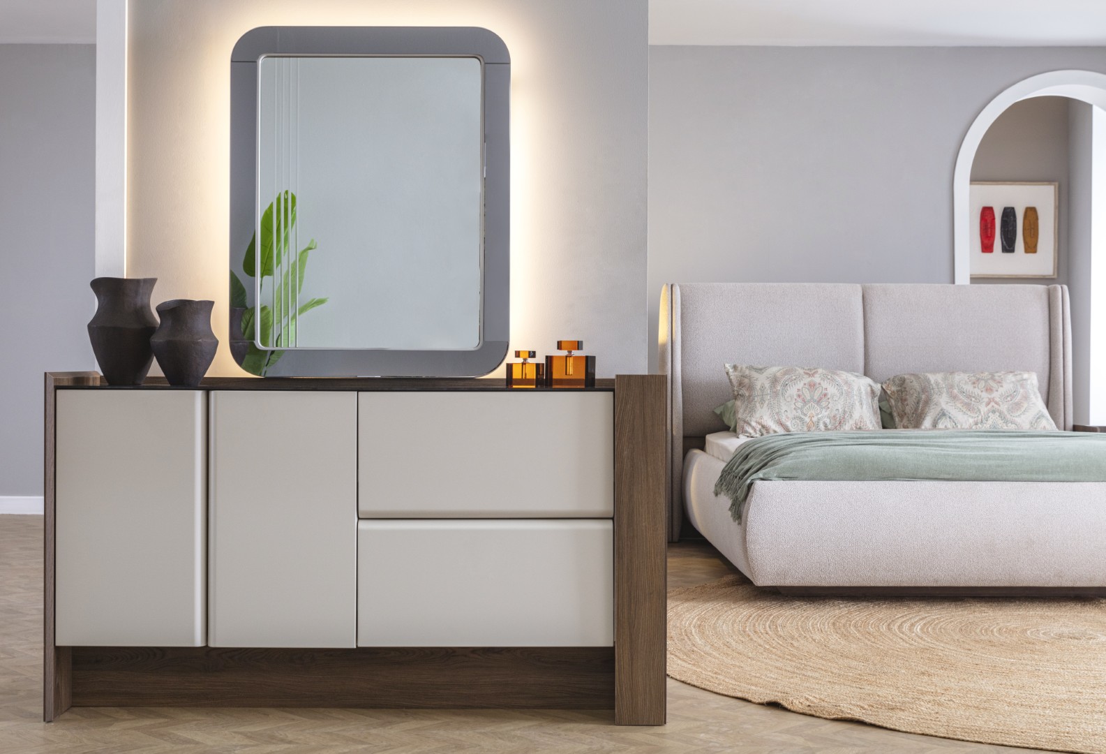 HERMES Bed – Modern Elegant Bedroom Set - Image 10