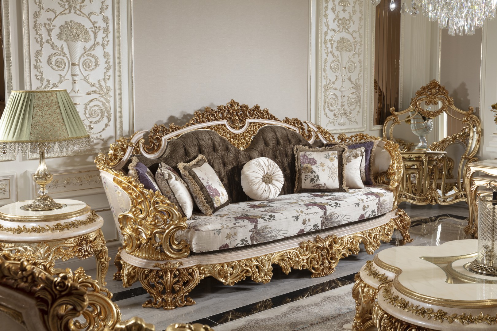 RENAS Classic Sofa Set - Image 4