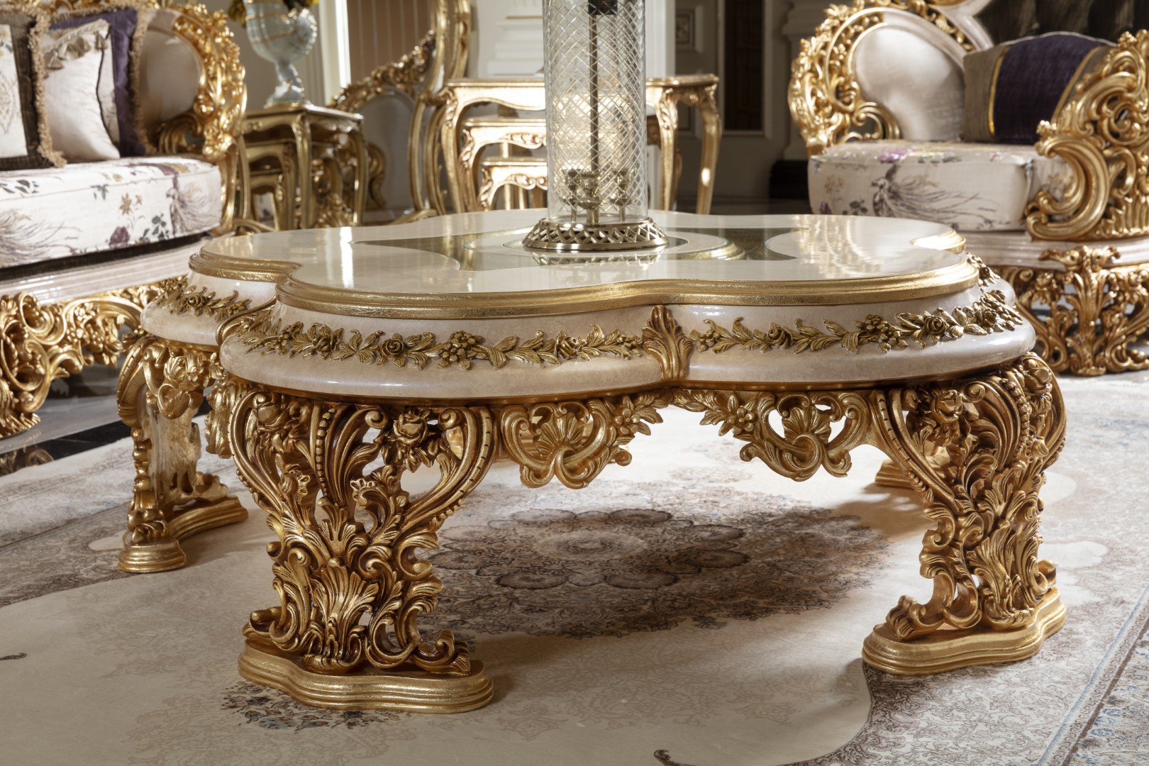 RENAS Classic Sofa Set - Image 3