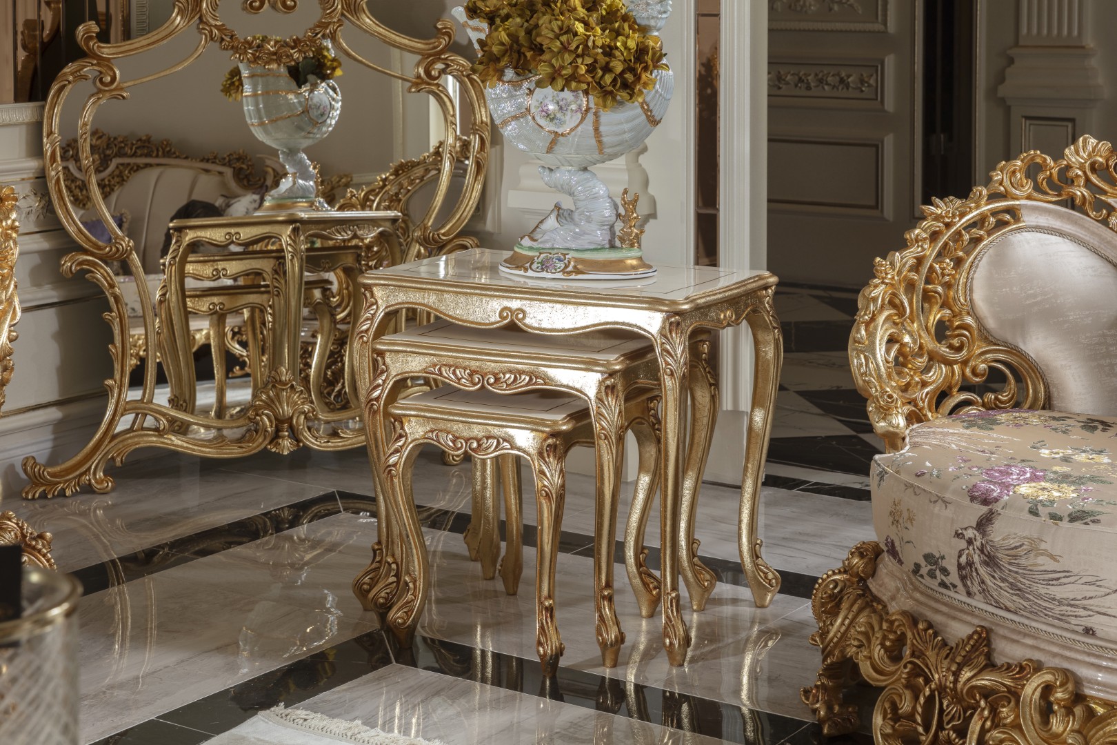 RENAS Classic Sofa Set - Image 10