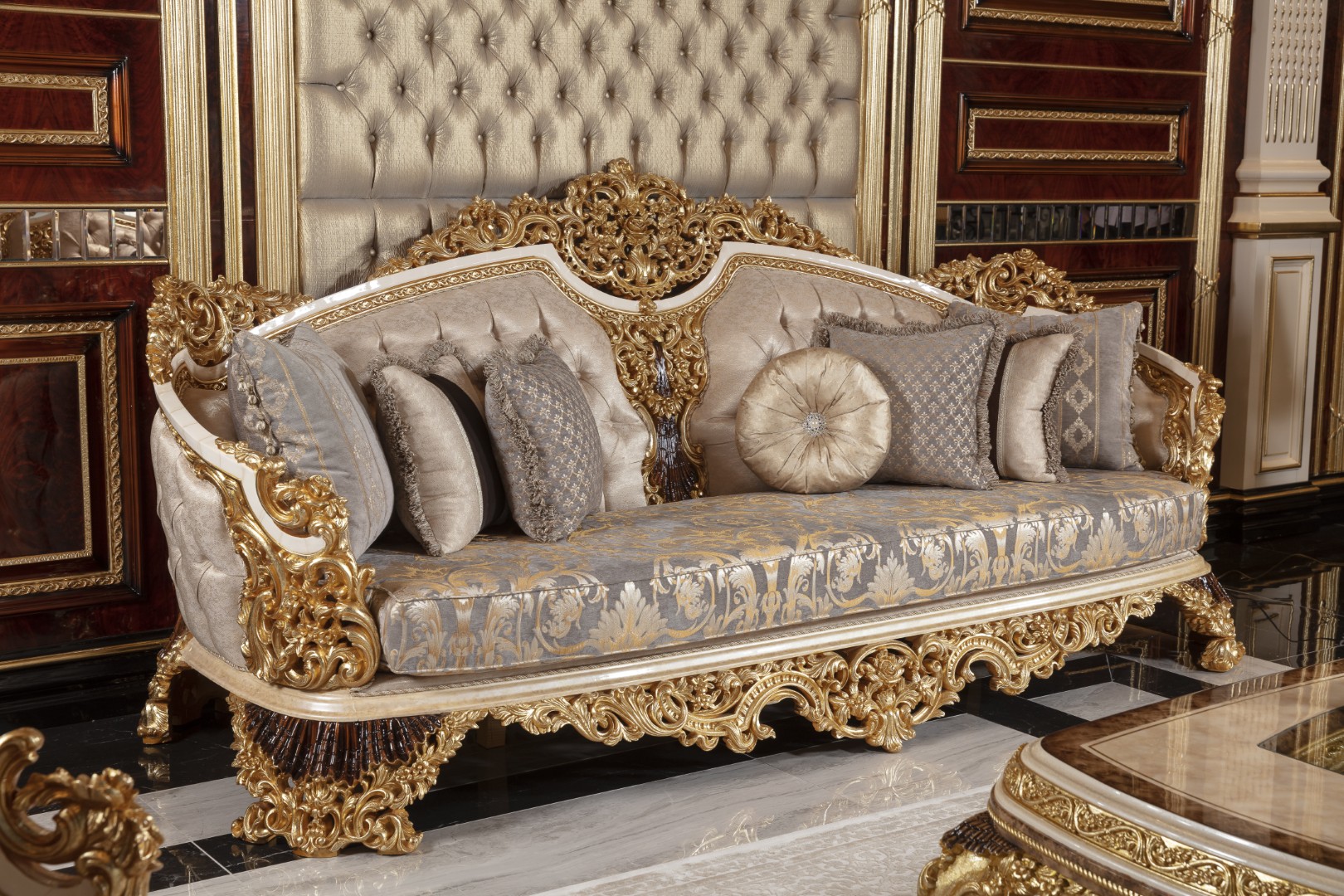 HANZADE Luxury Dining Set Nigeria – Royal 8 Seater - Image 2