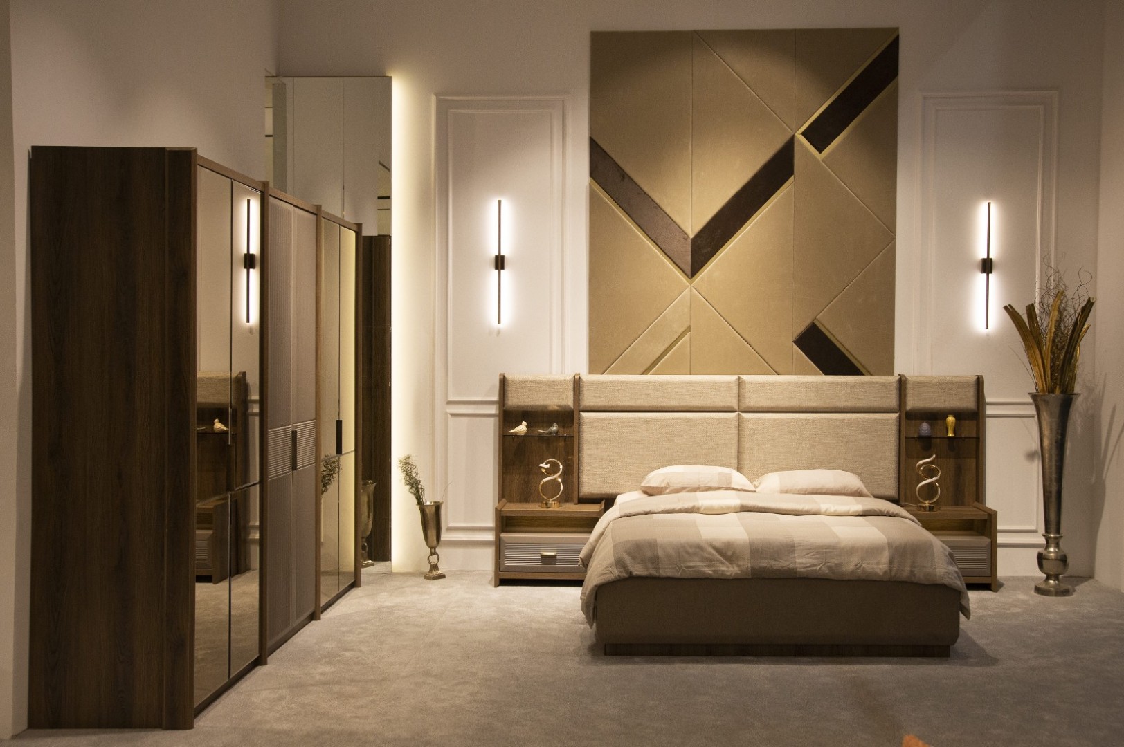 SEVILLA Bed Set – Modern Upholstered Bedroom Collection - Image 7