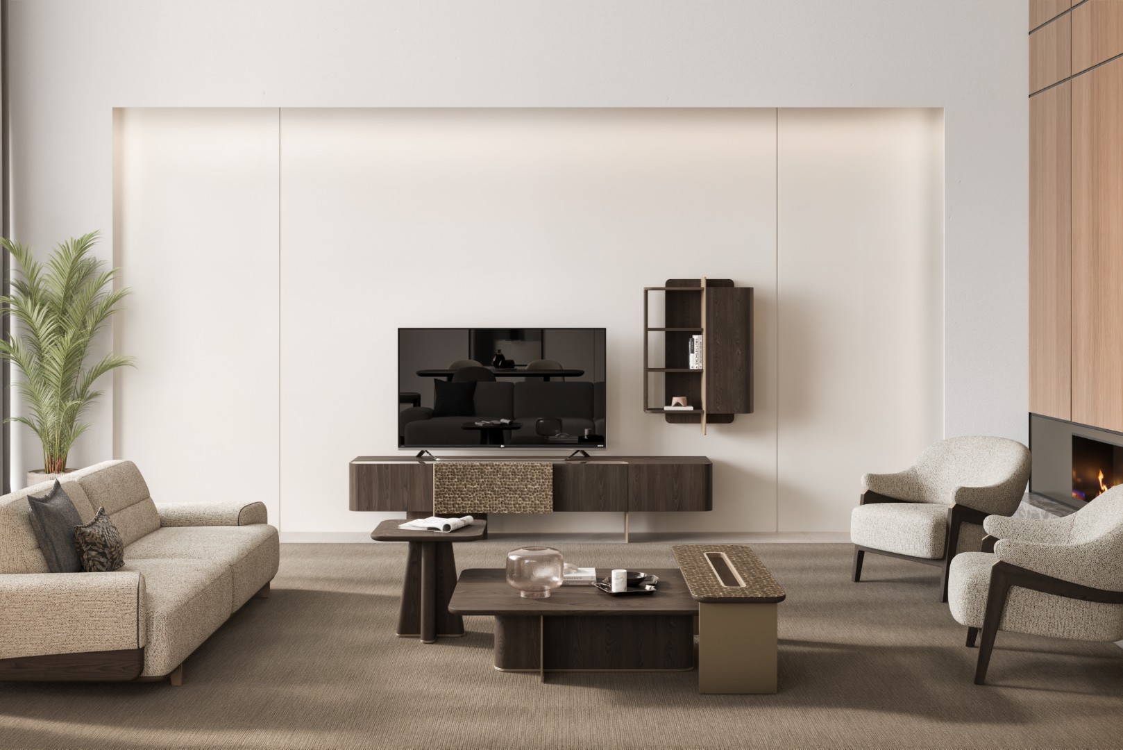 AURA Sofa Set – Modern Luxury Living Room Collection - Image 5