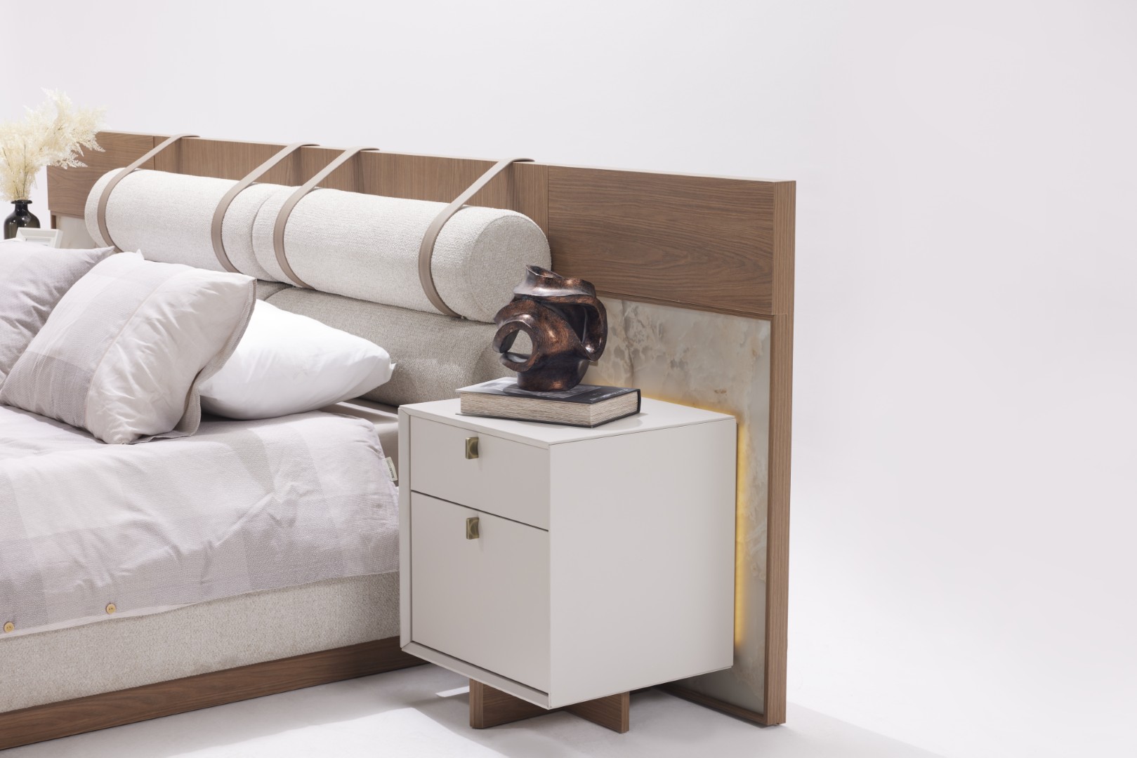 GRANDE Bed Set with Dresser – Modern Minimal Bedroom Design - Image 4